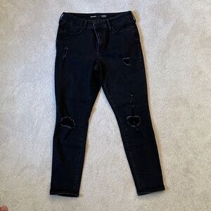 Old Navy Women's Black Skinny Jeans